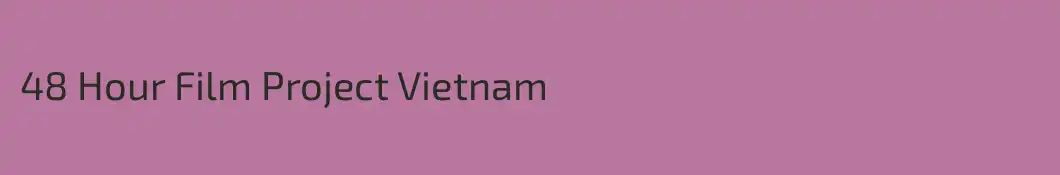 48 Hour Film Project Vietnam